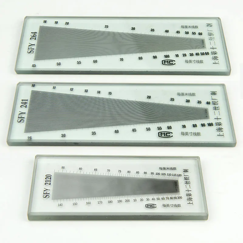 Fabric Density Mirror Weft Warp Scale Measuring Instrument