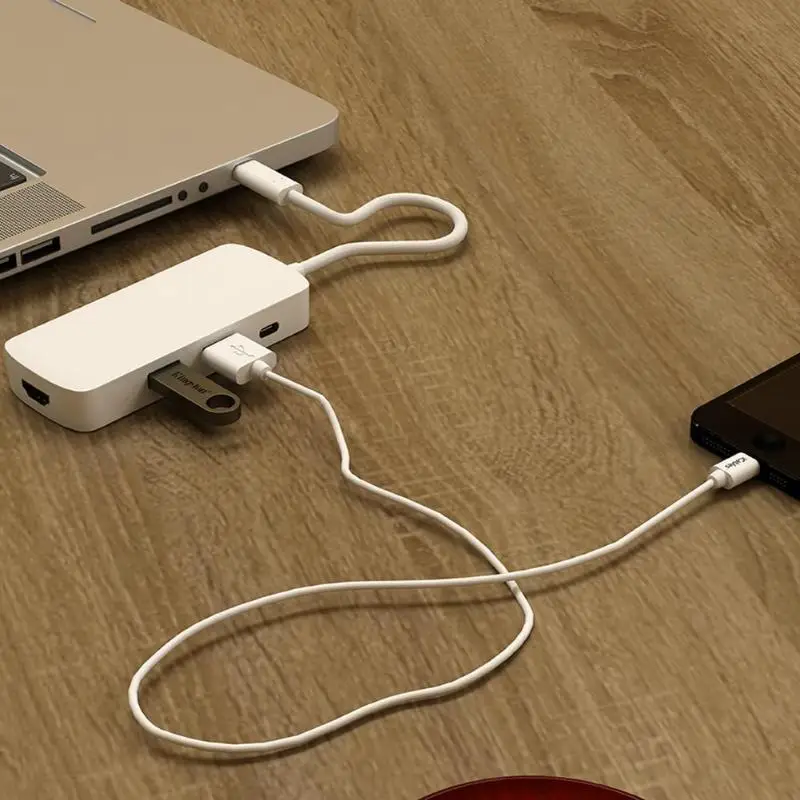Type-C концентратор 4K видео HDMI USB3.0 PD зарядка обеспечение эффективности безопасности Универсальный адаптер док-станция USB 3,1 конвертер