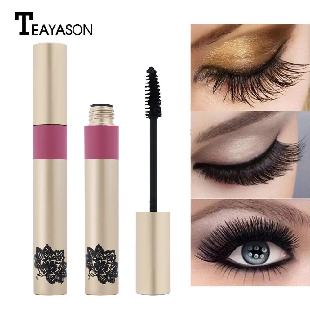 

Mascara Individual Curl Eyelash Extension Colossal Mascara Volume Express Makeup 1pc Black Ink Alobon 3d Fiber Lashes