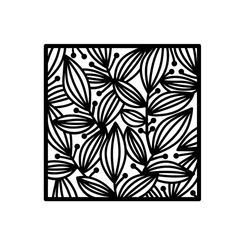 

DiyArts Spring Leaf Frame Metal Cutting Dies New Stencils for DIY Scrapbooking Decoration Embossing Handcraft Die Cut 2019