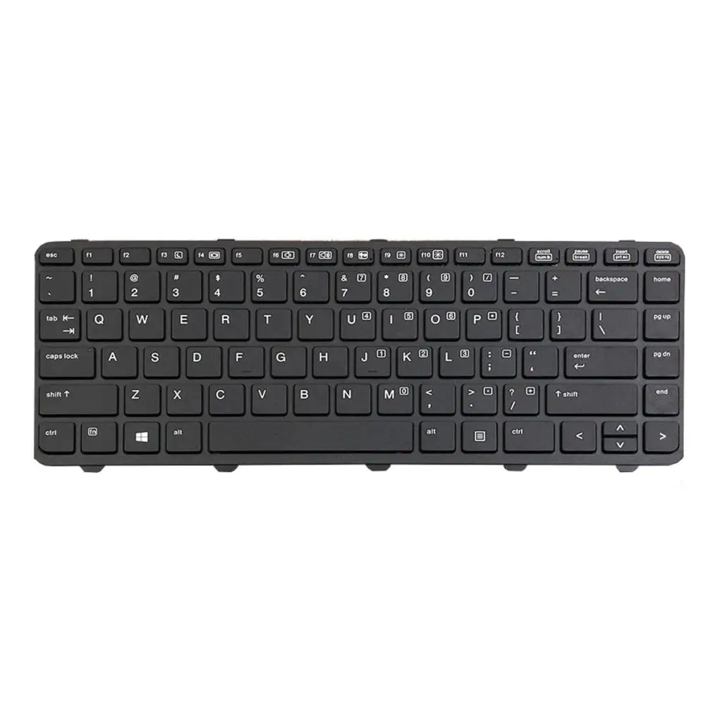 Американский макет сменная Клавиатура для ноутбука с рамкой для hp ProBook 440 G0 440 G1 445 G1 PK1315D1A0 Клавиатура для ноутбука