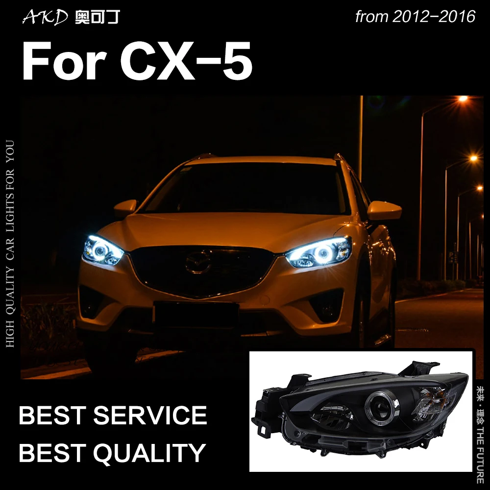 АКД стайлинга автомобилей фара для Mazda CX 5 светодиодный фар 2012 2016 бренд “орлиный