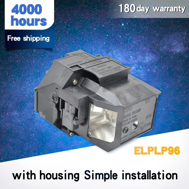 Сменная Лампа с неизолированным светом для EPSO N ELPLP96 / V13H010L96|Лампы проекторов| |