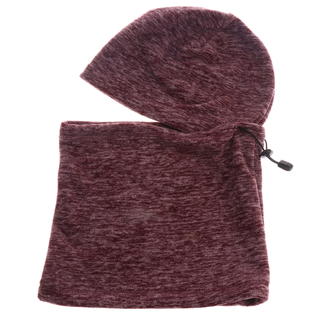 Adjustable Balaclava Hood- Windproof Ski Mask - Cold Weather Full Face Mask Motorcycle Cycling Neck Warmer Scarf