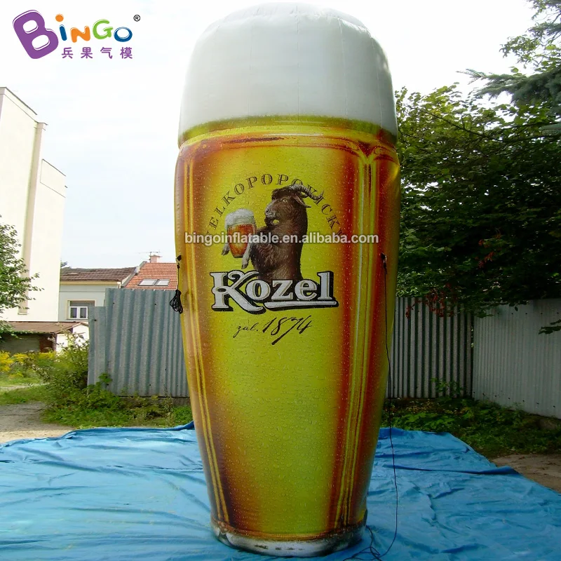 Бинго®6 м Высокое коммерческое Надувное стекло Weizenbier/пивная чашка, надувные рекламные реквизиты для Munchen Oktoberfest