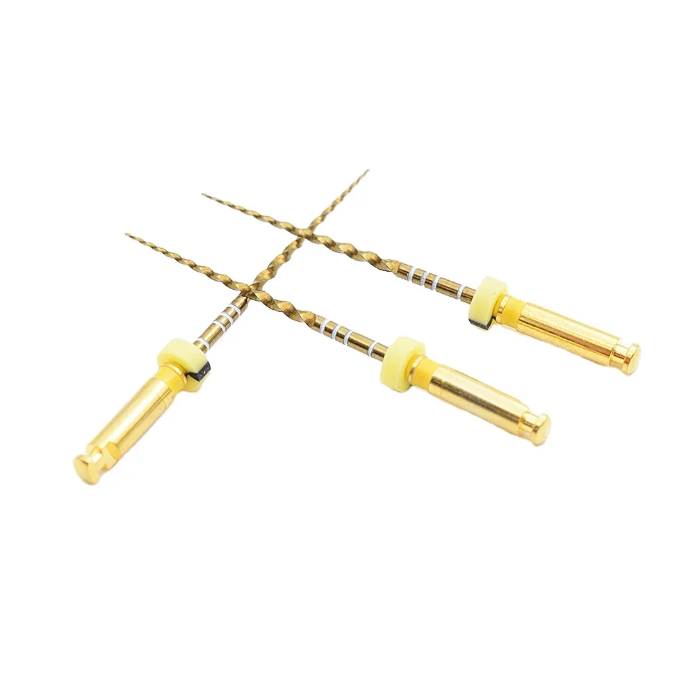 Endo Rotary Files Dental Pulp Files Diamond File Set Dental Instrument NITI Endodontic Root Canal Files Engine Use For Dentist