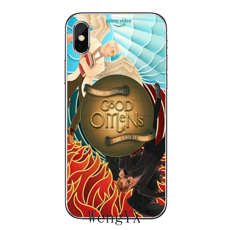 ТВ Good Omens для huawei Honor 10 9 Lite 8C 8X 7C 7X 7A V10 V8 Y9 Y7 Y6 премьер-профессионал чехол - Цвет: Good-Omens-A-06