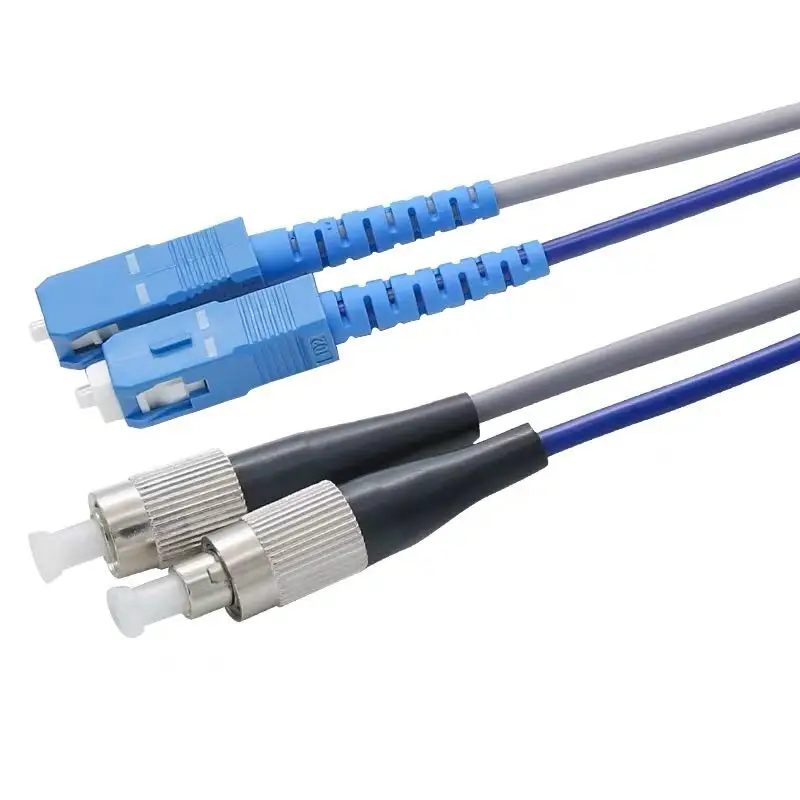 5 шт./лот ST/UPC к LC/UPC бронированный волоконный патч-кабель дуплексный одномодовый бронированный оптический патч-корд