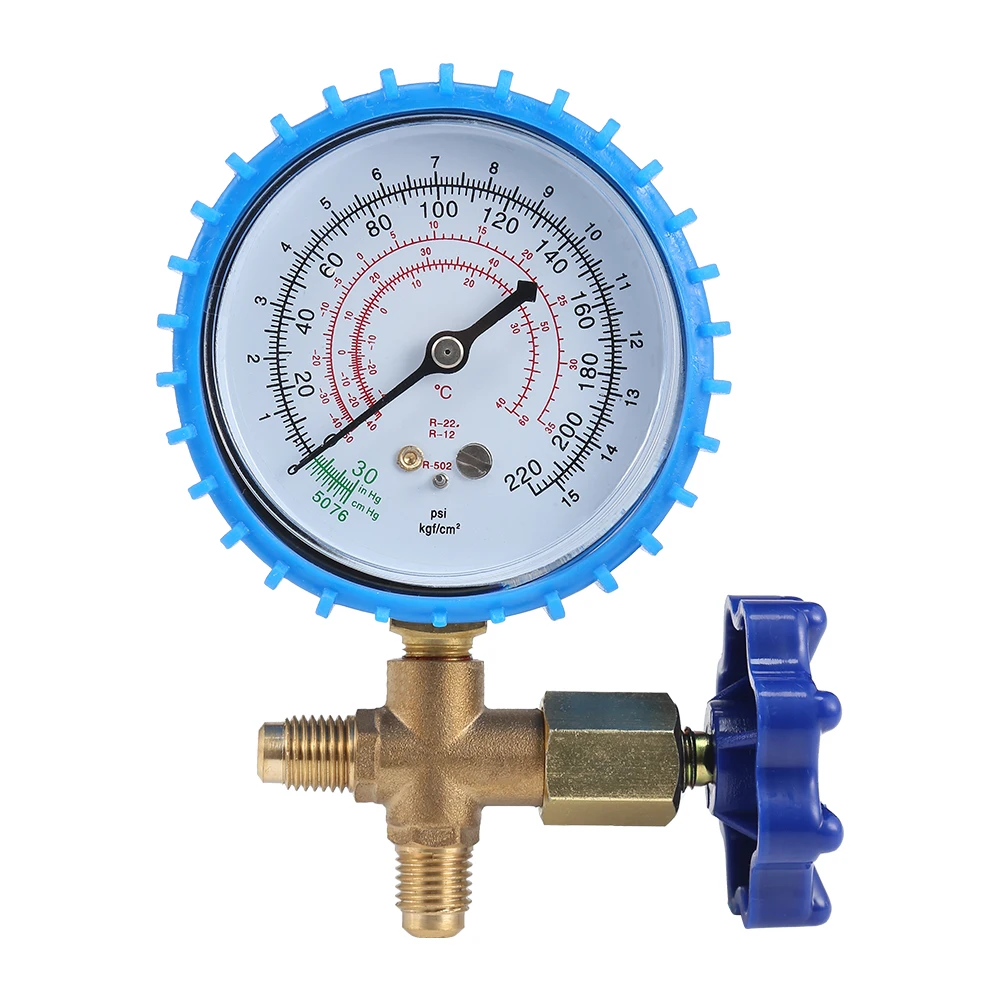 CT-468 одиночный манометр коллектора Хладагента Кондиционер холодильник для R410/R22/R134/R404