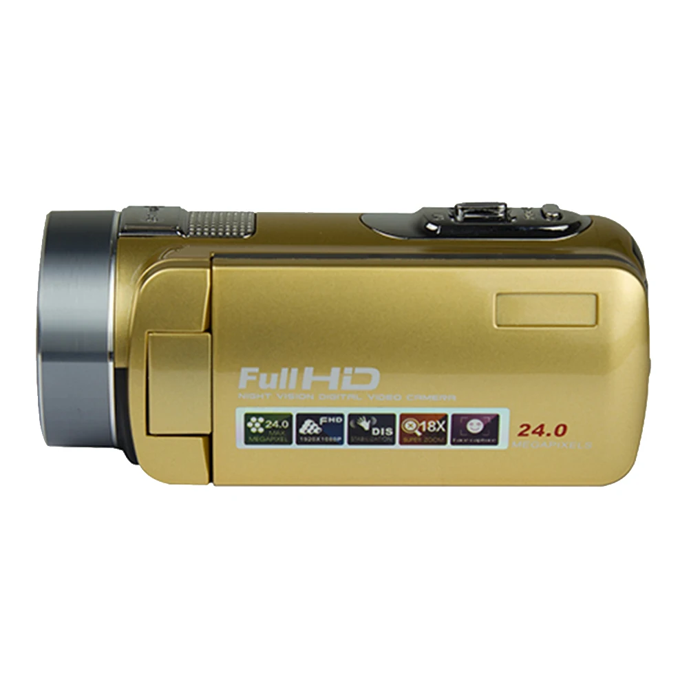 Цифровой инфракрасный Портативный HD 1080P 16X зум ЖК-дисплей Экран видеокамера 24 миллионов Пиксели Ночное видение Регистраторы ручной прочный