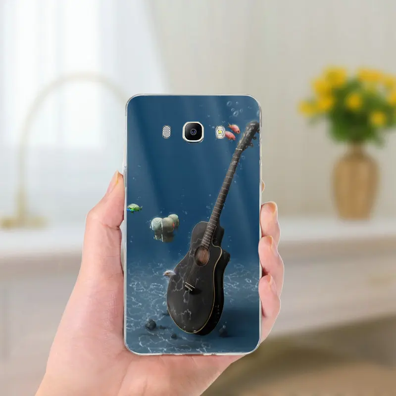 Picture 1 Для Samsung Galaxy J1 J2 J3 J5 J7 оболочка тонкий, мягкий, из полиуретана силиконовые чехлы для телефонов подарок для влюбленных крутые барабаны гитара Музыка - Цвет: Picture 1