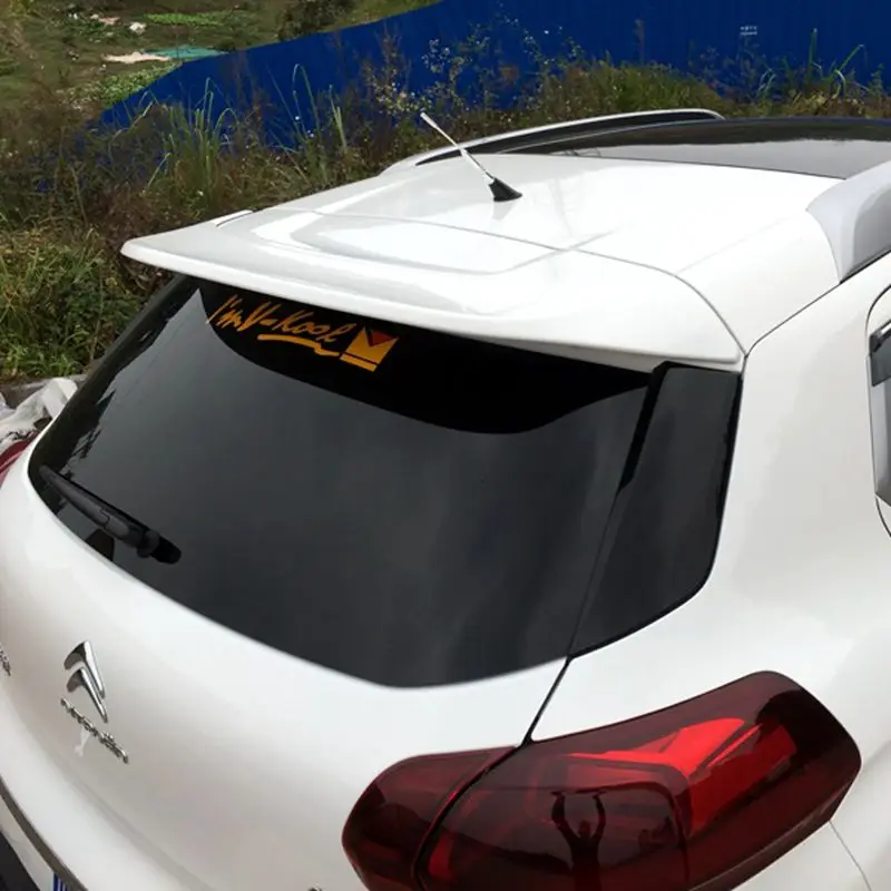 Для Citroen C3-XR Спойлер ABS Материал заднего крыла Спойлер для Citroen C3-XR C3-XR спойлер