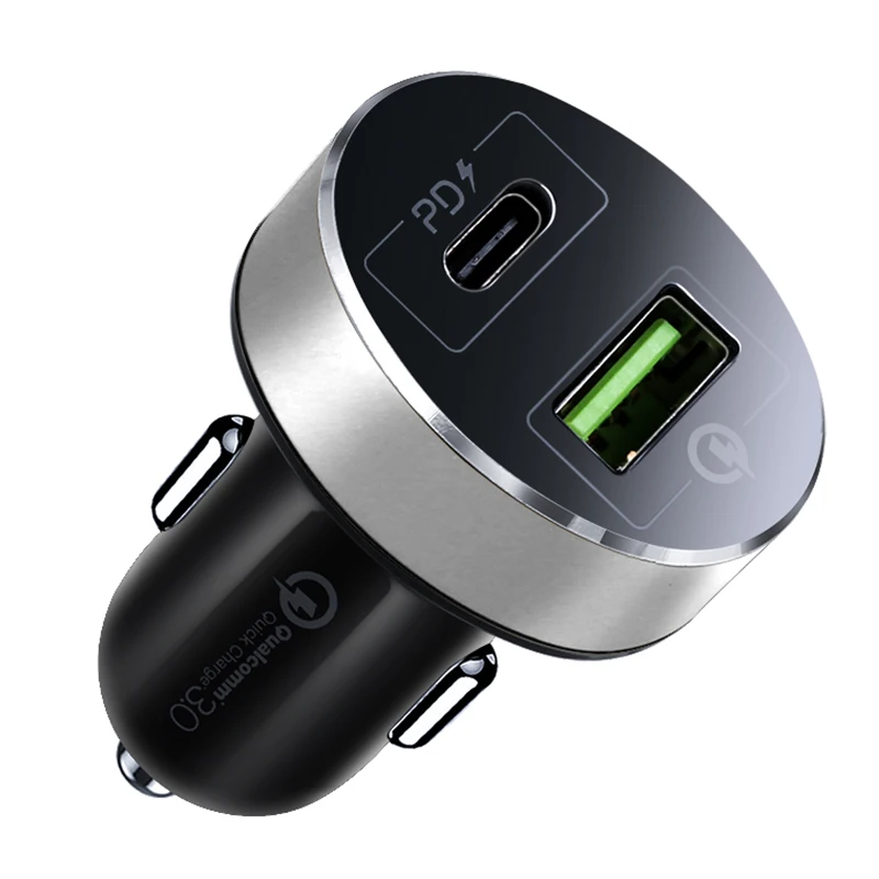 Быстрое Автомобильное зарядное устройство 2 usb порта с светодиодный вольтметр дисплей для смартфона автомобиля PUO88