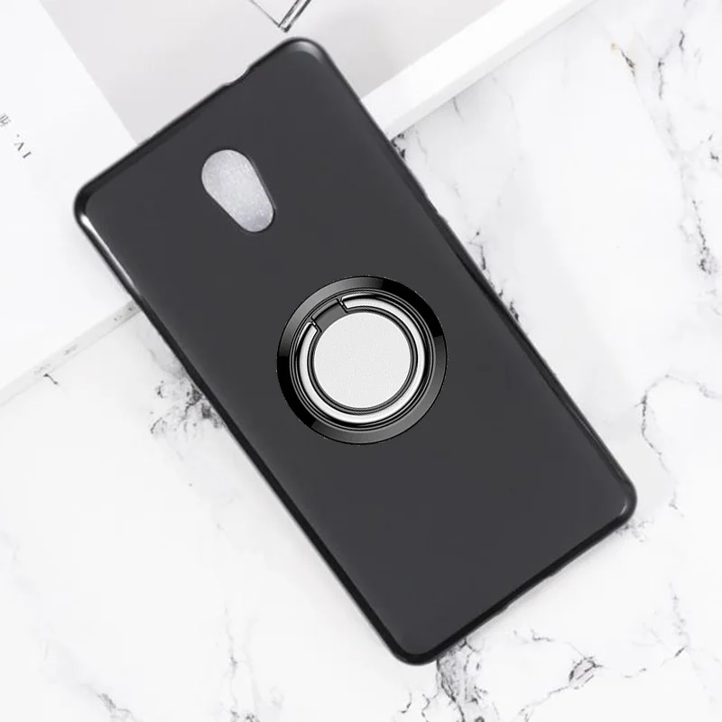 Чехол-накладка для Lenovo P2 силиконовый ТПУ с кольцом-держателем | Мобильные