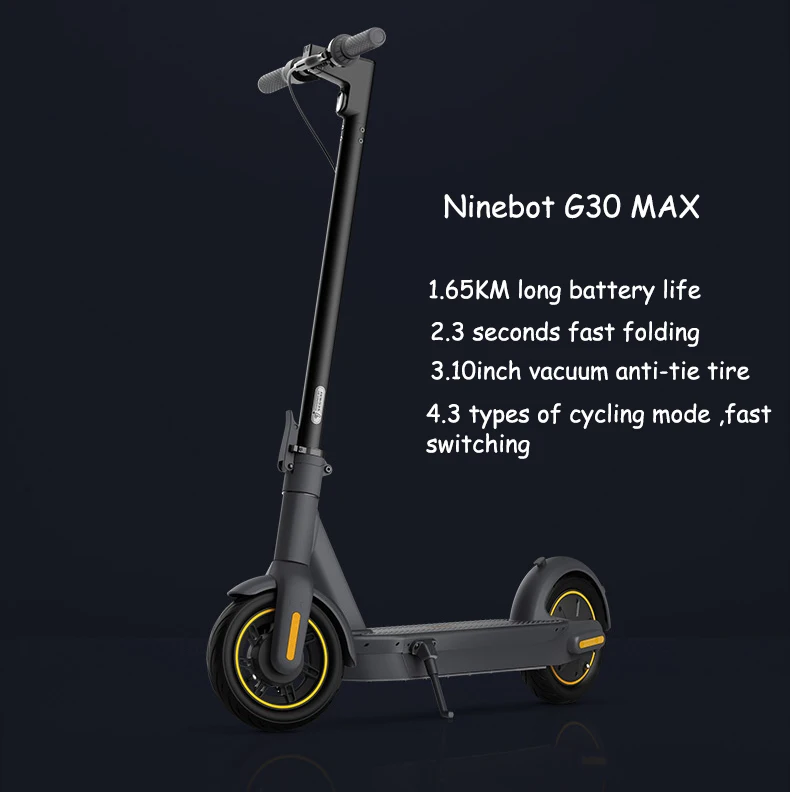 Оригинальный Xiaomi Ninebot MAX G30 Smart Электрический скутер последняя версия KickScooter 10