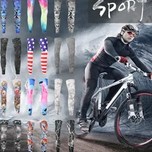 Компрессионные гетры для баскетбола и футбола, гольфы для велоспорта, гетры с УФ защитой от солнца, гетры для мужчин и женщин# D