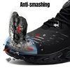 LARNMERN Men's Steel Toe Work Safety Shoes Anti-smashing Water-proof Non-slip Shock-proof Lightweight Construction Sneaker 2