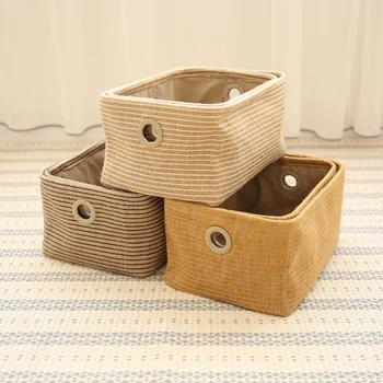 

Element Write Cotton Linen Art Cosmetics Accept Box Accept Box Storage Box Sundries Storage Box Underwear Accept Box