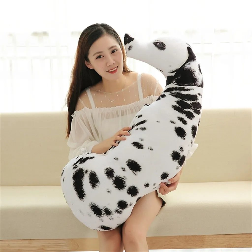 Креативная подушка 3D имитация собаки плюшевое животное Съемная Подушка 60 см H0908
