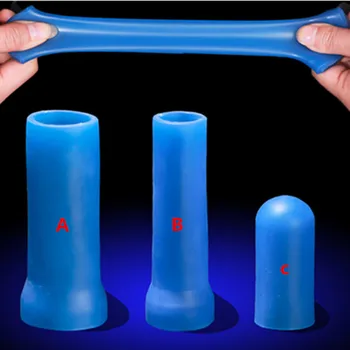 Locking ring and Preuce Rings Sleeves for Penis Extender Vacuum Cup Kit for Penis Enlargement / Extender / Stretcher Replacement 5