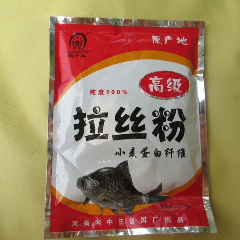Wang zhong wang порошок для рисования высокой чистоты пшеничный белок наживка Саше добавка Angling поставки