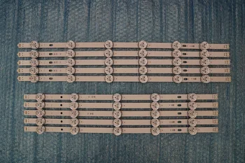 

New original 10pcs LED strip for LG 55LB5950 55LF innotek DRT 3.0 55 inch A B 6916L-1730A 1731A 6916L-1833A 1834A 6916L-1990A