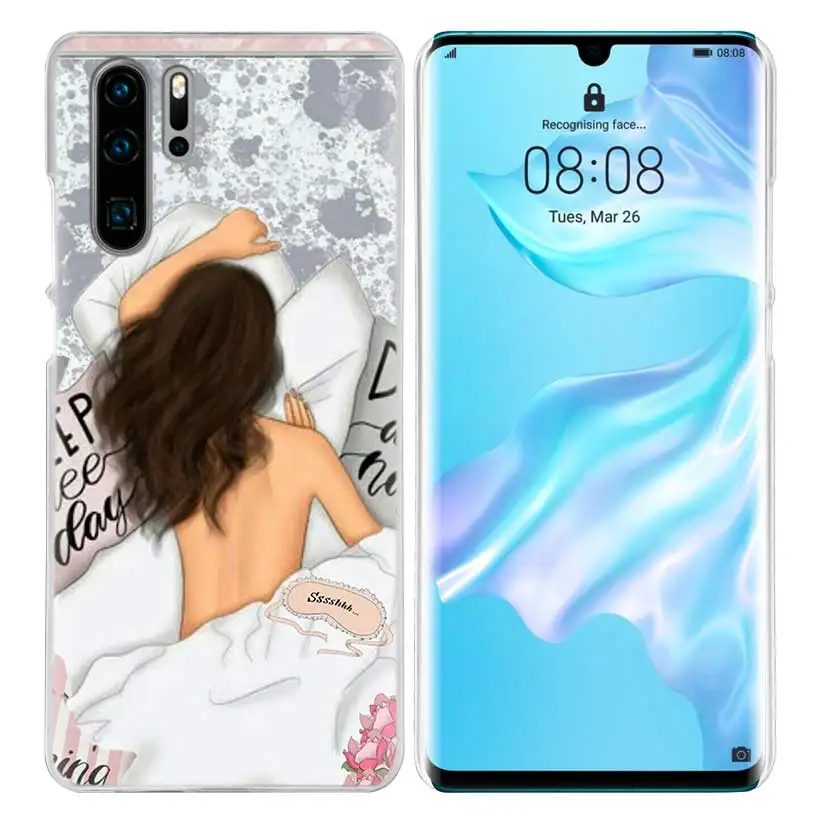 Vogue Girl Дорожный Чехол для huawei mate 30 20 10 P20 P30 Lite Pro P Smart Y9 Prime Honor 8A 8X 10i PC Чехлы для телефона