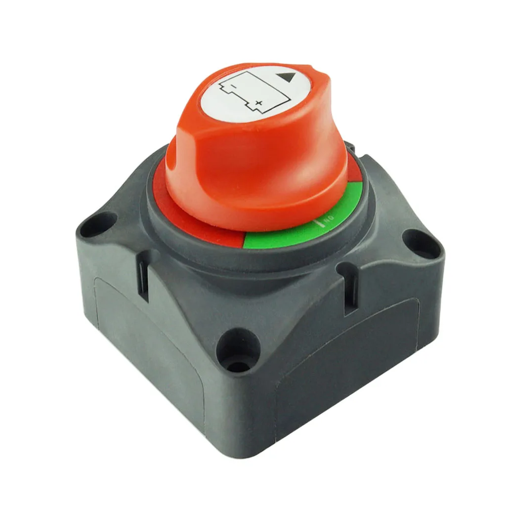 Mini Battery Master Switch For Marine, Auto, RV 12, 24v Boat Rotary Switch