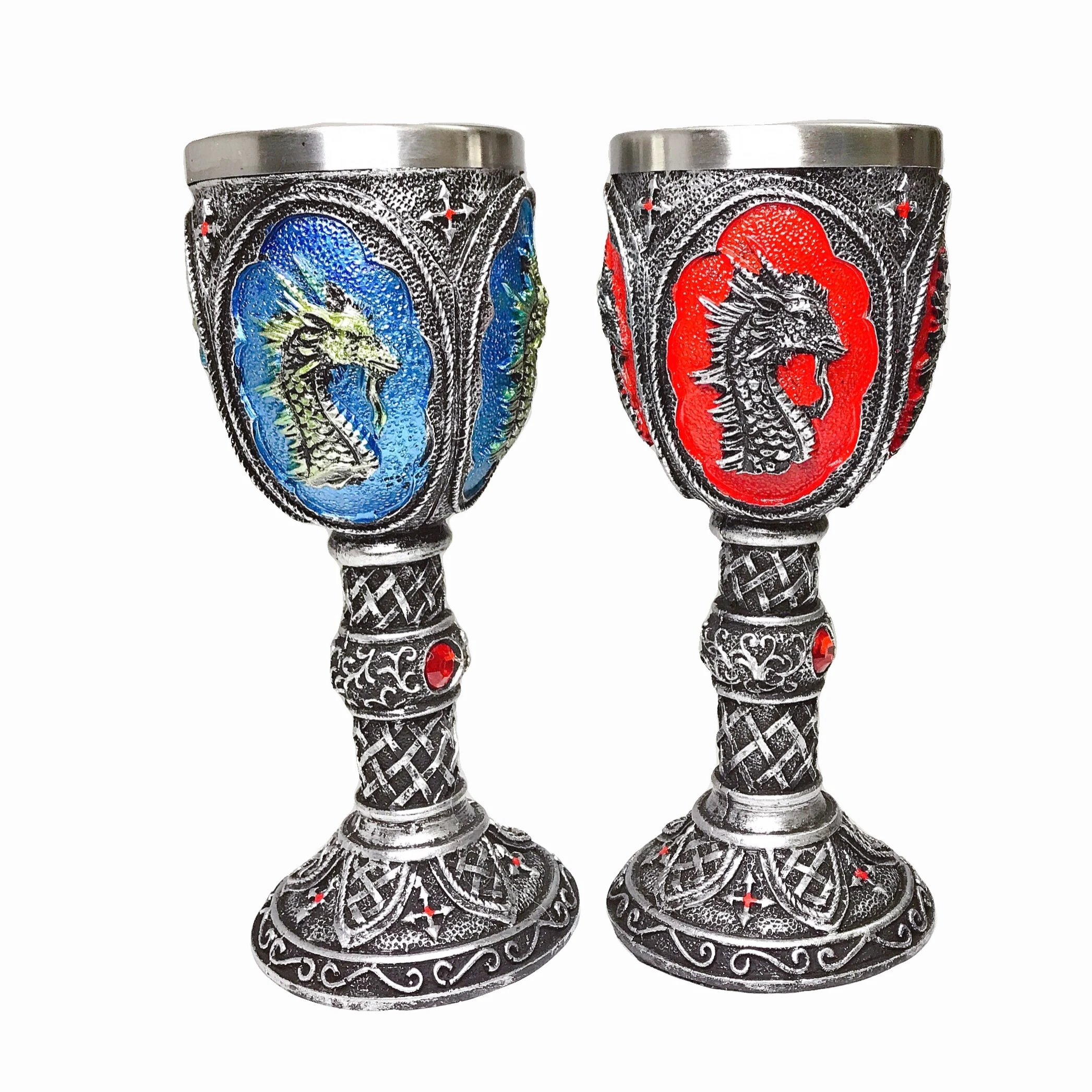 Кофейные кружки Dragon крутые чайные пивные чашки из нержавеющей стали креативная