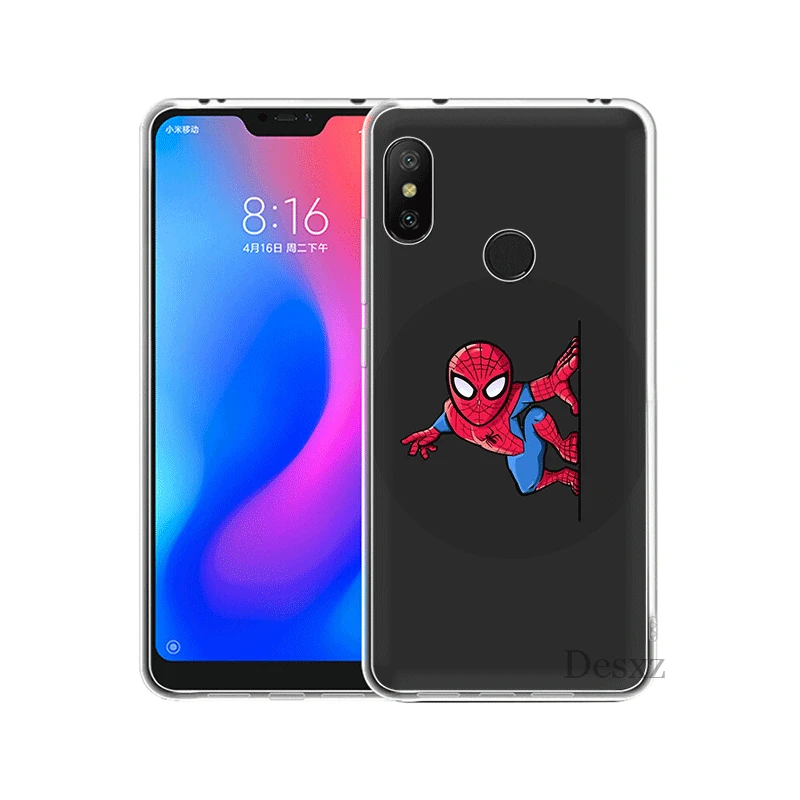 Мобильный чехол для телефона для Xiaomi Redmi Note 4 4X3, 5, 6, 7 Pro 5A в твердом переплете с героями комиксов Марвел, смешной Единорог фильма «Дэдпул»; рубашки