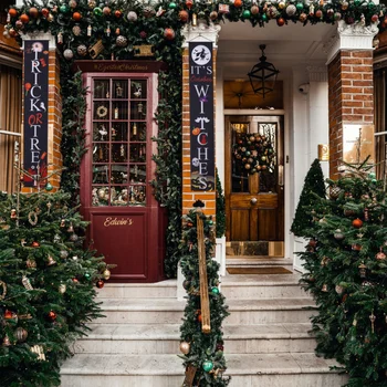 

1 Pair Durable Useful Practical Decal Decor Ornament for Home Door