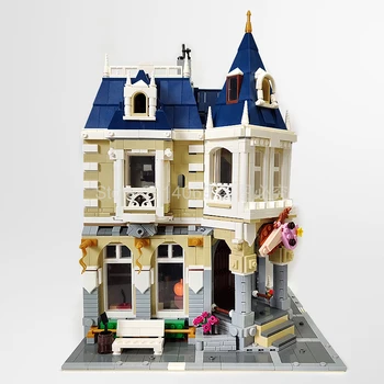 

In Stock QL0923 Creator MOC Street View MOC-14603 The Costume Shop Building Blocks 2032pcs Bricks Toys Sets