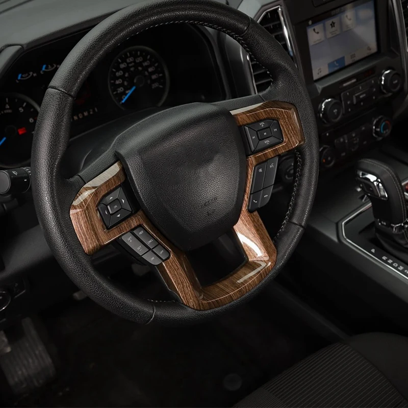 Модификационная рамка рулевого колеса автомобиля для Ford F150 аксессуары для интерьера