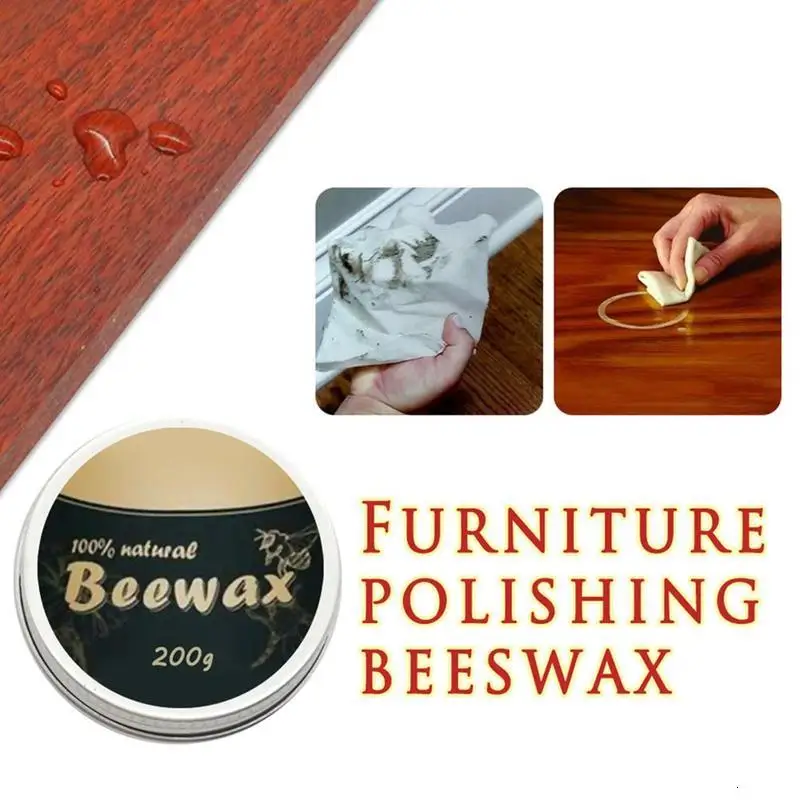 

Natural Pure Beeswax Cosmetic Grade Filtered Organic Bee Wax Wood Polishing Bamboo Furniture Floor Surface Finishing Wax
