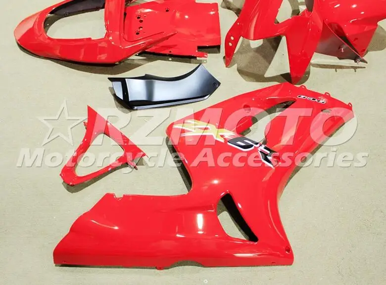 4 подарка горячий ABS Полный комплект обтекателя подходит для Kawasaki ZX6R 2003 2004 ZX-6R 03 04 Ninja 636 Обтекатели на кузов набор красного цвета