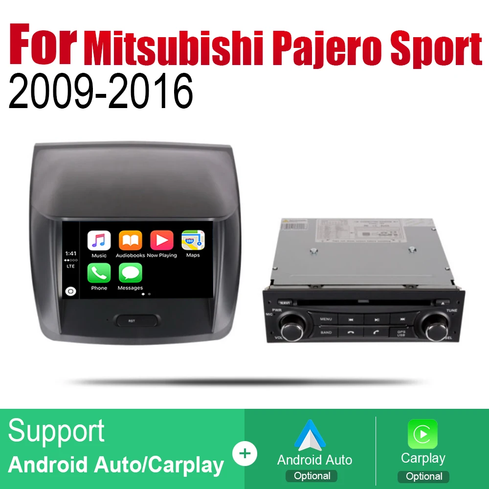 Для Mitsubishi Pajero Montero Sport 2009 2010 2011 2012 2013 автомобиля Android мультимедиа Системы Экран WI-FI DVD