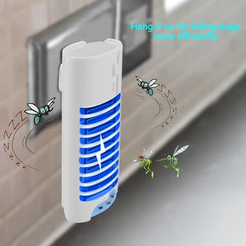 

Home Practical LED Socket Electric Mosquito Killer Lamp Mosquitoes Repellent Fly Bug Insect Trap Killer Zapper Night Lamp Lights