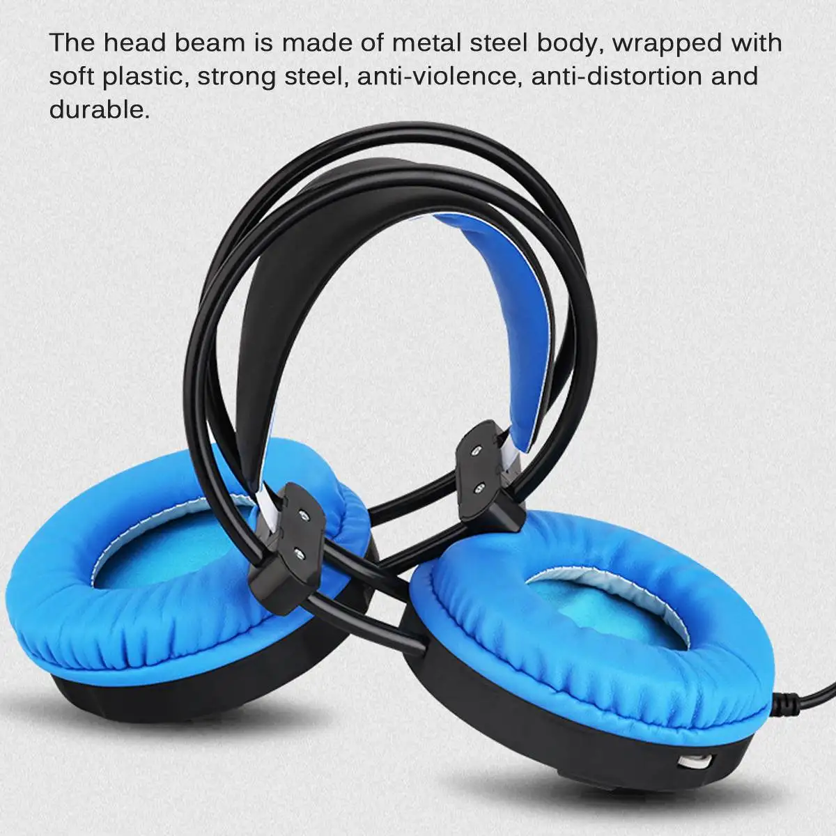 Игровые наушники 7,1 шт. эксклюзивный скрытый микрофон HIFI мембранный мега бас зарядка через usb регулируемый наушник светодиодный гибкий кронштейн