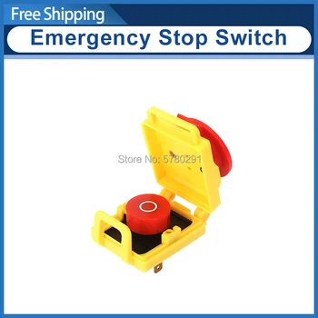 

0618 Power Emergency stop switch 7x10/12 Mini lathe Urgent Stop Switch