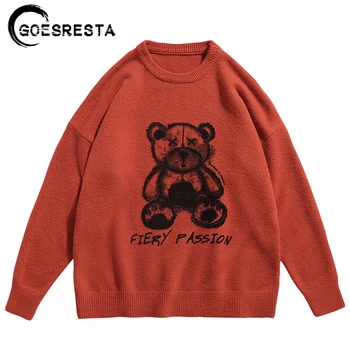 

Cartoon fashion sweater men