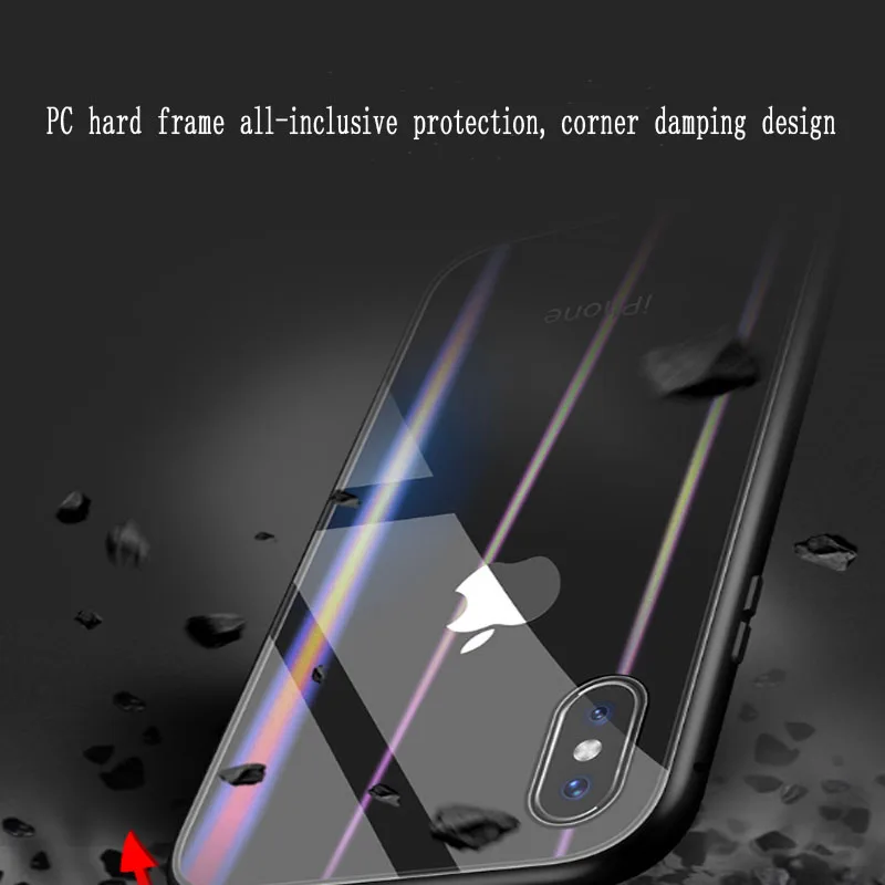 Weloan для iPhone6 6s 7 8 p x xs xr xsmax Адсорбция Магнитная king Магнитный PC стеклянный чехол