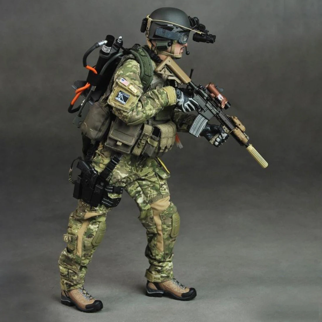 1/6 30 см средневековый Солдат модель реалистичный головной убор DIY подвижный армейский рейнджер США Военная фигурка подарок для военных