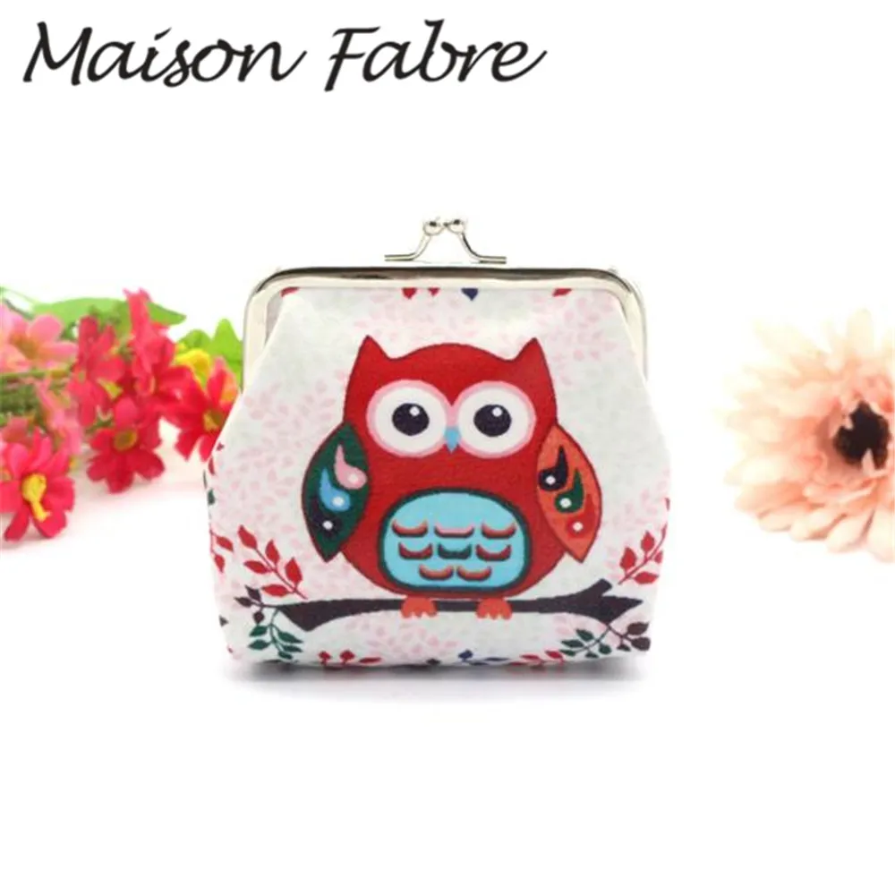 Maison fabre 2019 кошельки с персонажами мультфильмов животных сова обувь для девочек портмоне для женщин дамы маленький кошелек, кожаный детей