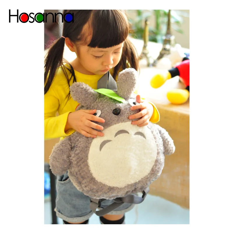 Totoro плюшевый аниме рюкзак игрушки для детей малышей Новая Милая мультяшная