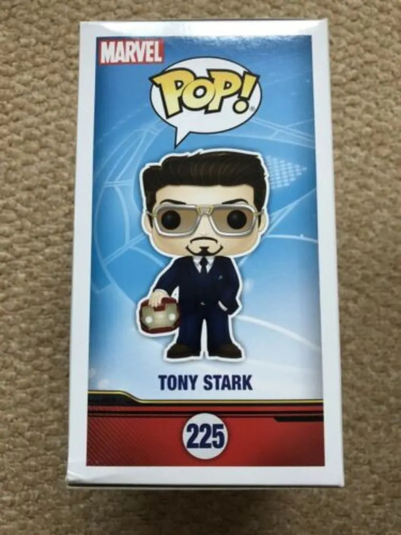 Funko pop Marvel Мстители Человек-паук Железный человек Тони Старк 225# персонаж фильма модель игрушки