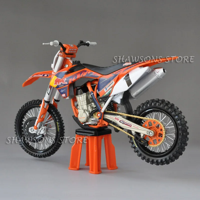 Литье под давлением модель игрушки automax 1:12 KTM 450 SX-F Байк миниатюрная копия мотоцикла