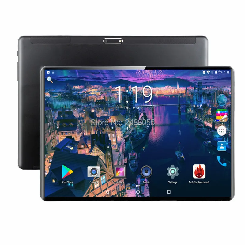 Новинка, 10 дюймов, планшет, PC, 4G FDD LTE Octa Core 6 ГБ Оперативная память 64 Гб Встроенная память 1280x800 ips 2.5D закаленное Стекло 10,1 WI-FI Android 9,0