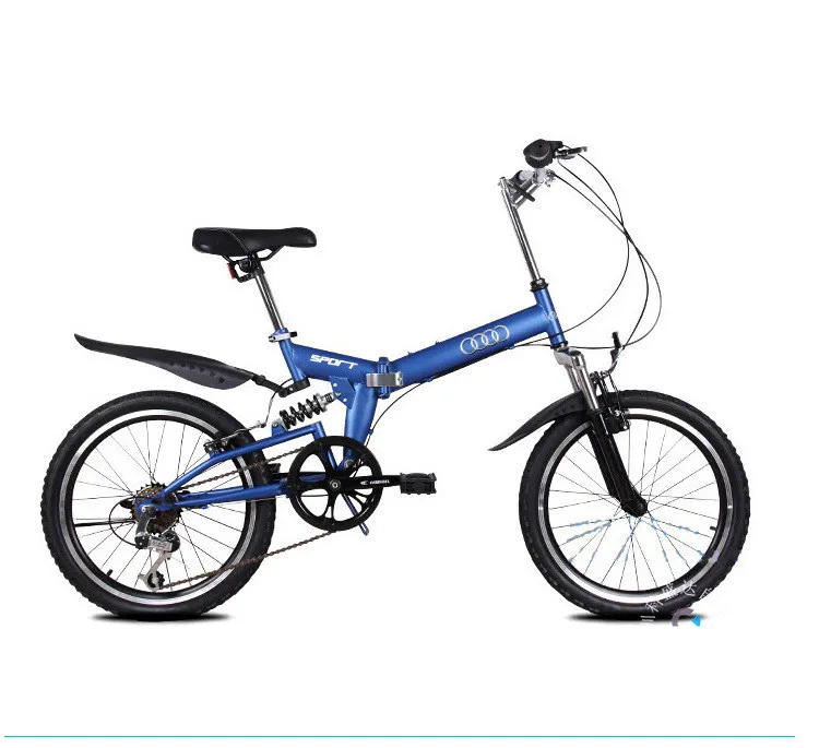 Discount New X-Front Brand 20 inch Aluminum Alloy damping folding bike mountain bicycle downhill bmx bisiklet 4