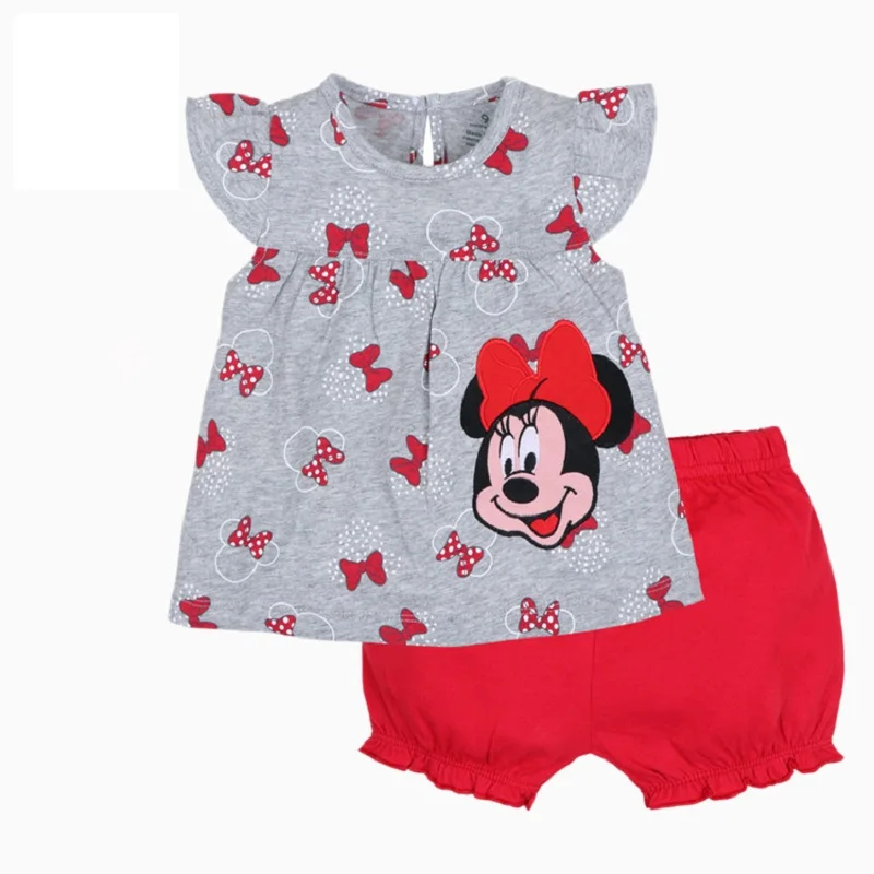 Short Sleeve Print T-Shirt+Shorts Baby Boy Summer Clothes Set Toddler Infant Outfit Newborn Girl Costume 6-36M New Born 2021 Baby Clothing Set near me