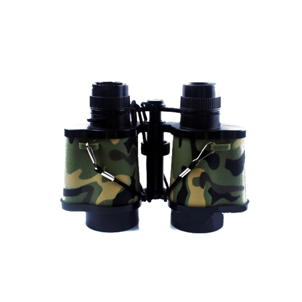 camouflage Профессиональный бинокулярный телескоп 8x30 Детские с высоким увеличением HD игрушечные телескопы Туризм Кемпинг Охота бинокль телескоп - Цвет: camouflage